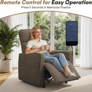 POWER RECLINER BROWN