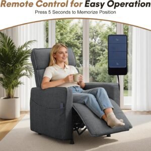 POWER RECLINER GRAY
