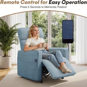 POWER RECLINER PEWTER