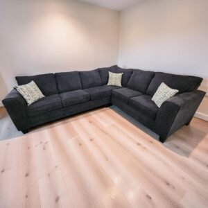 2pc Sectional BLACK